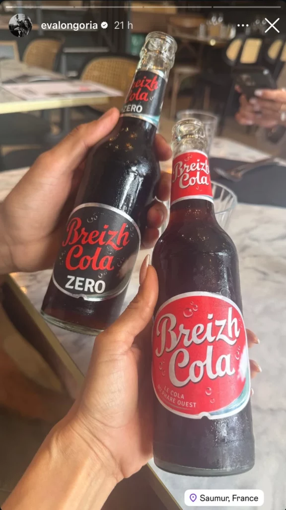 Eva Longoria X Breizh Cola