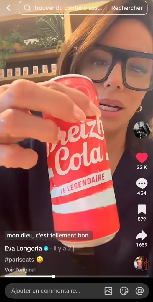 Eva Longoria X Breizh Cola