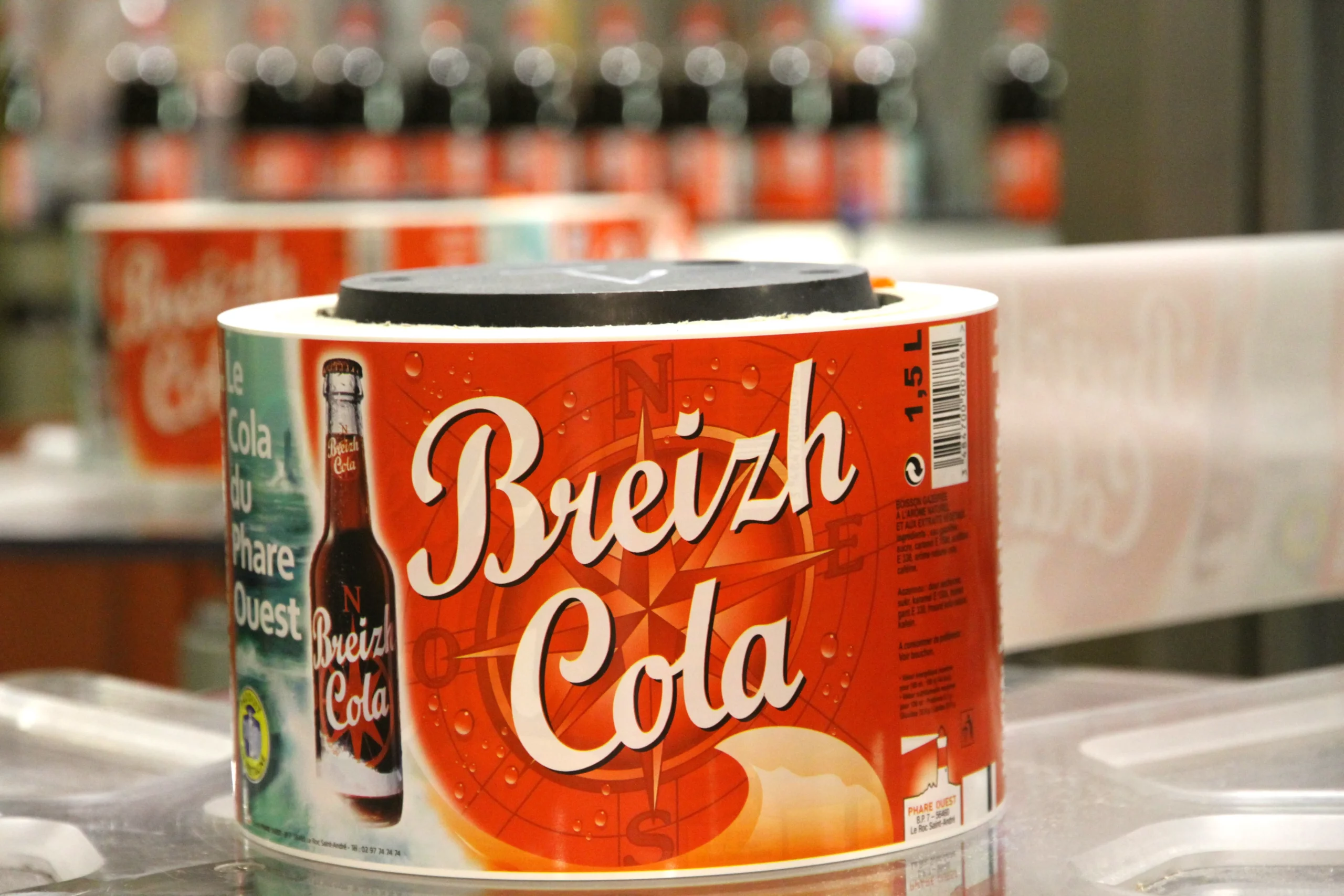 Breizh Cola étiquettes